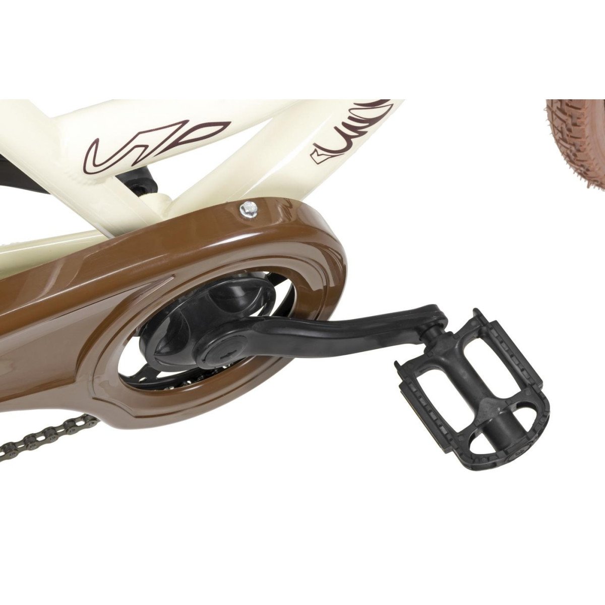 AZIMUT City Lux 26" 2023 cream-brown dviratis