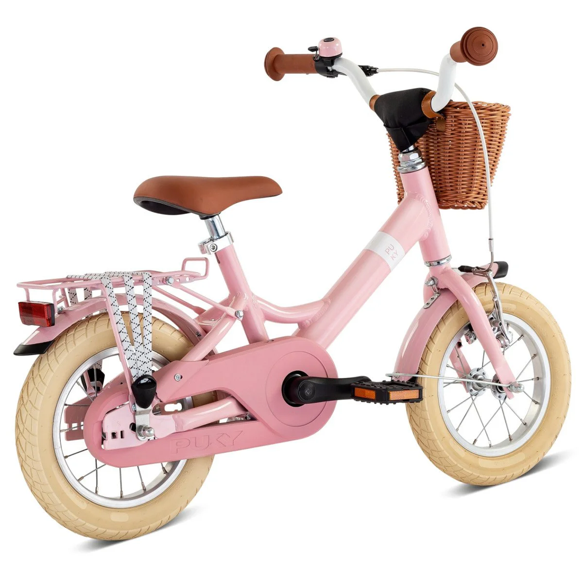 PUKY Youke 12 Classic Alu reto rose dviratis