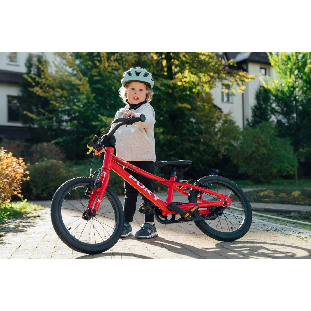 PUKY LS-PRO 16 Alu LTD red dviratis
