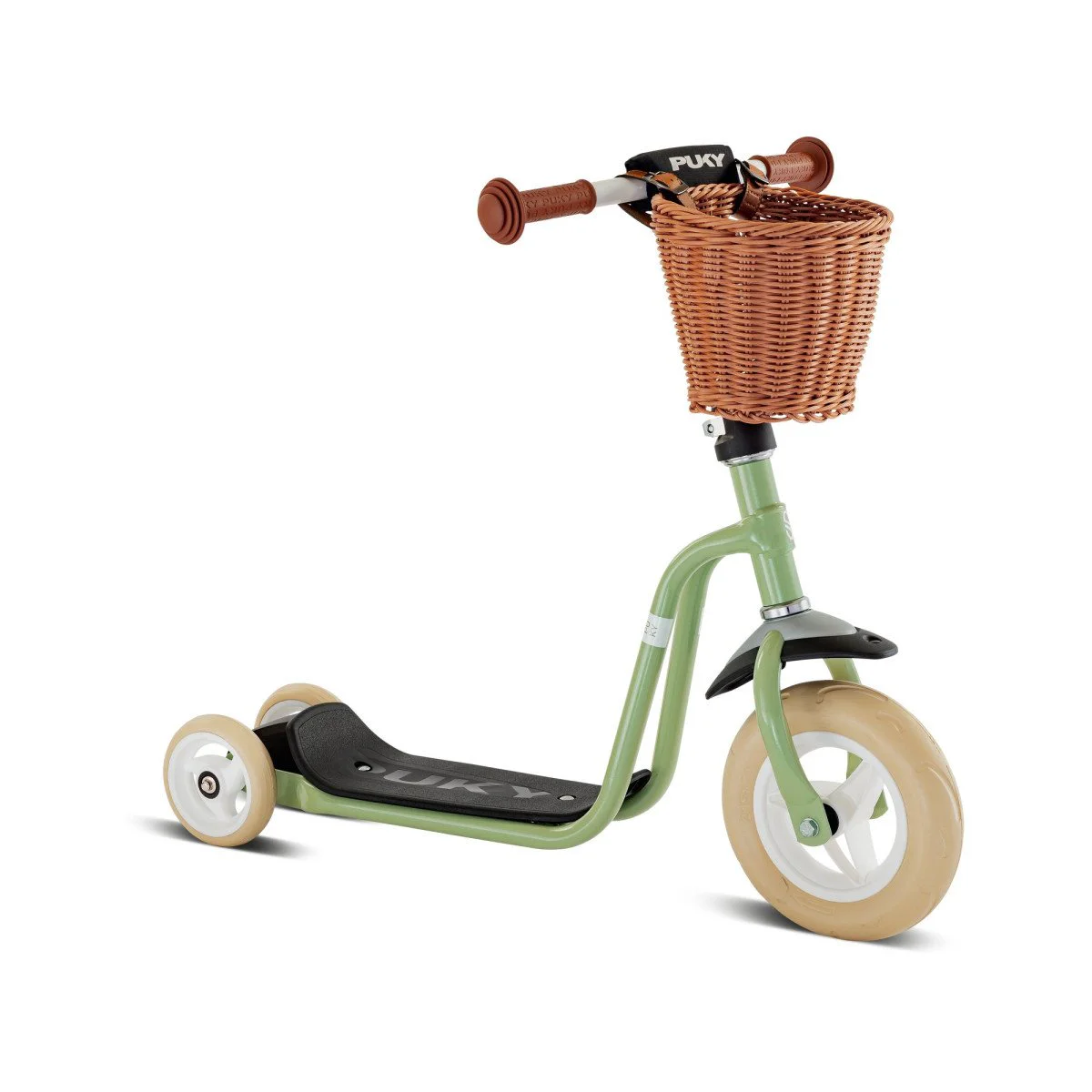 PUKY R 1 Classic retro green Paspirtukas