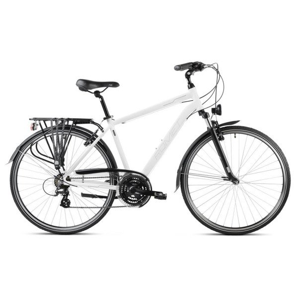 Romet Wagant 1 2025 white-grey dviratis