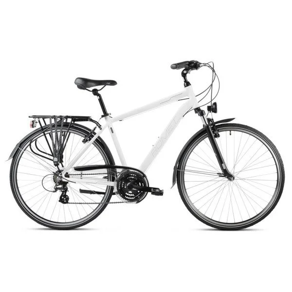 Romet Wagant 1 2025 white-grey dviratis
