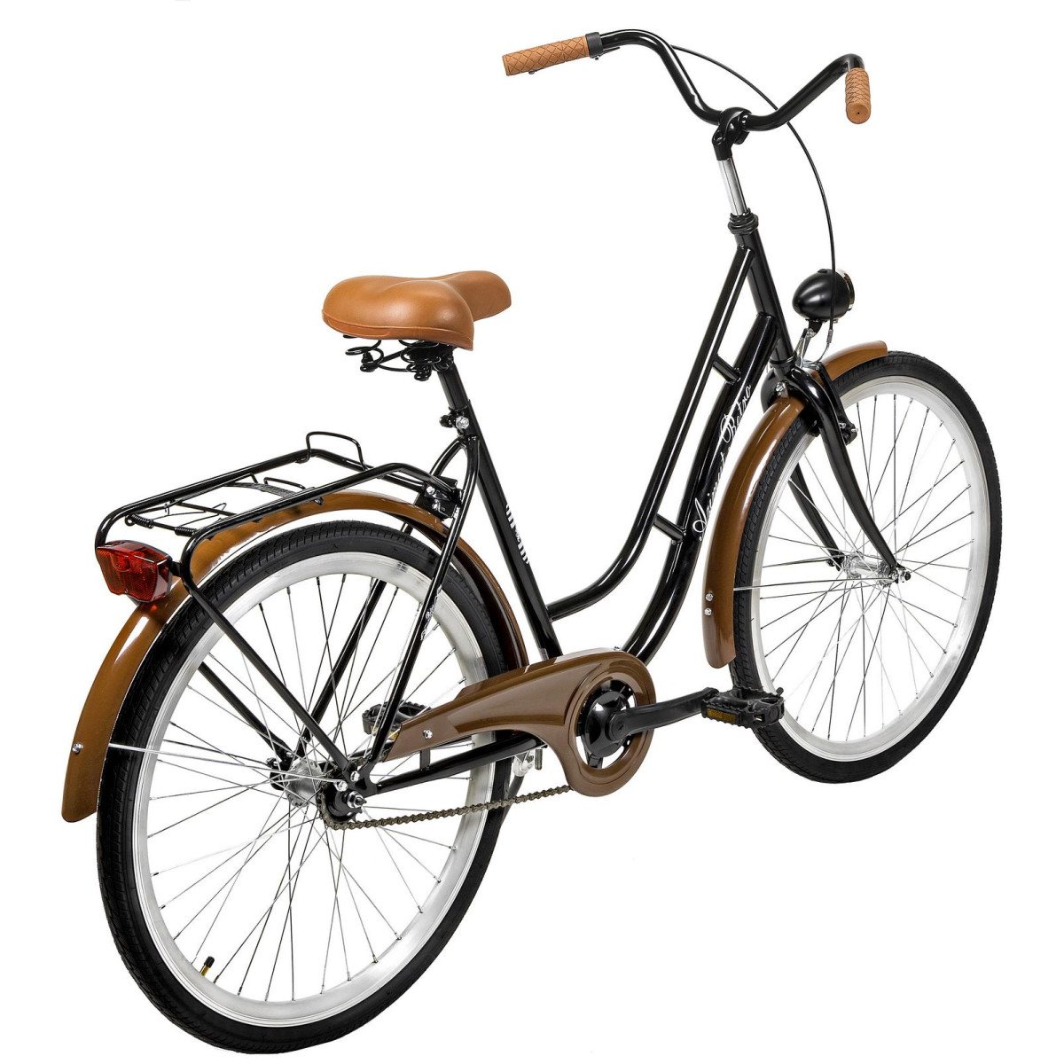 AZIMUT Retro 26" 2025 black dviratis