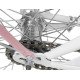 AZIMUT City Lux 26" 2023 white-pink dviratis