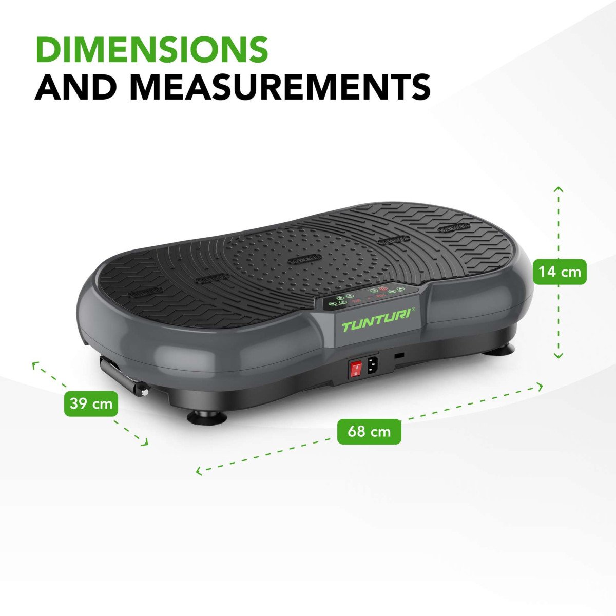 TUNTURI Cardio Fit V40 vibracinė platforma